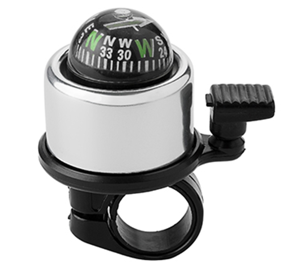 Show details for Bicycle Bell with compass
