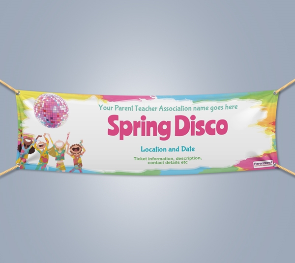 Show details for Disco Landscape Outdoor PVC Banner - 1m x 3m