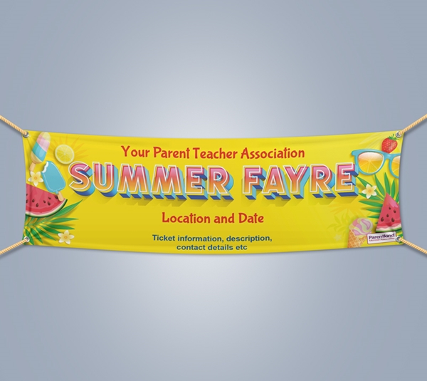 Show details for Summer Landscape Outdoor PVC Banner - 1m x 3m